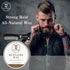 Striking Viking Mustache Wax & Comb Kit - Beard & Moustache Wax for Men with Strong Hold Natural Beeswax (Sandalwood