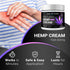 HEMP POWER Joint Muscle Relief Cream with Hemp, Menthol, MSM & Arnica for Back, Muscles, Joints (2 Fl Oz)