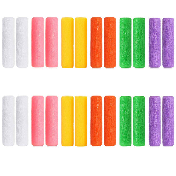 24 Pcs Colorful Orthodontic Aligner Chewies for Aligner Trays, 6 Color Options for Comfort