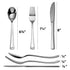 Plasticpro Disposable Heavy Duty Silver Plastic Spoons, Fancy Plastic Silverware Looks Like Real Silver Cutlery - Pack