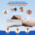 Pain Relief Memory Foam Neck Support Pillow, Adjustable Ergonomic Contour Pillow for Cozy Sleeping, Orthopedic