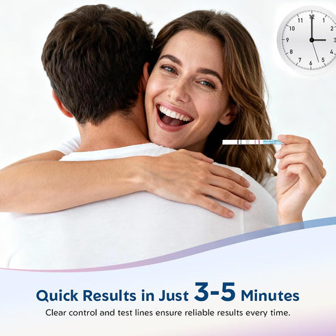 MomMed 15 Pack Tests,99% Early Detection Pregnancy Test, HCG Pregnancy Test Strips, Individually-Sealed Pregnancy