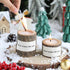 T-shin Country Log Aroma Candle with Holder,Wooden Rustic Style Natural Hand-Carved Soy Wax Decorative Candle for Table