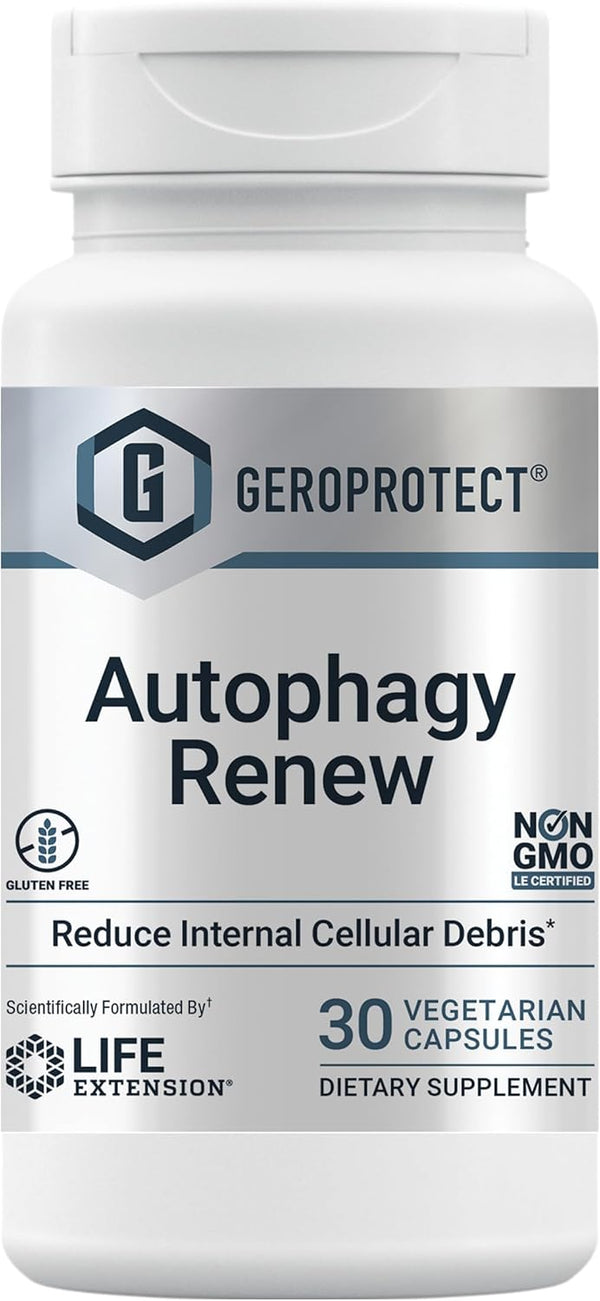 Life Extension GeroProtect Autophagy Renew - 30 Vegetarian Capsules for Cellular Housekeeping & Longevity