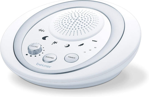 Beurer White Noise Machine, Sound Asleep for Home, Office, Baby Non-Looping Soothing