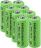 Yibatopow 8 Packs Ni-MH 2/3AAA 1.2v 200 mah Rechargeable Batteries,2/3 AAA Battery for