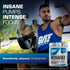 GAT SPORT Nitraflex Advanced Pre-Workout Powder, Boosts Strength & Energy, Creatine-Free (Fruit Punch, 30 Servings)