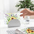 YOCHANDA 100 Pack Spring Sunflower Floral Guest Hand Towels Disposable for Bathroom, Sunflower Paper Napkins Decorative