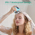 Relaxation,108 4 Electric Head Massager, Cordless Portable Body Massage for Deep Kneading Nodes Soft Silicone Massage