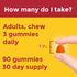 Nature Made Advanced Multivitamin Gummies for Her, 90 Gummies, with Magnesium Citrate, Calcium & All 8 B Vitamins
