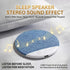 ROUASD 5.4 Ultra Thin Under Pillow Speaker, White Noise & Nature Sounds Sleep Sound Machine, Blue-Tooth Pillow
