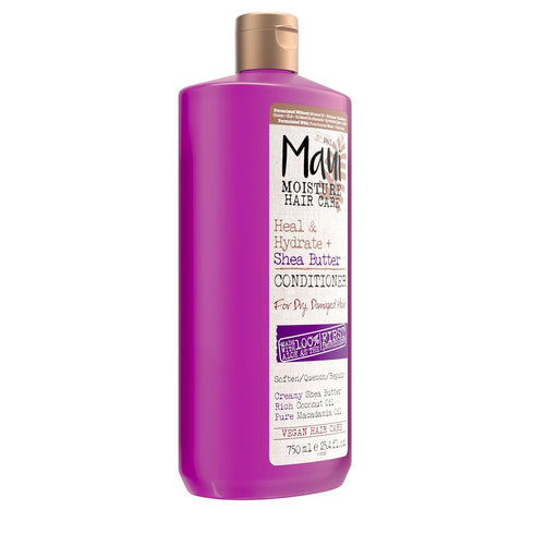 Maui Moisture Heal & Hydrate + Shea Butter Conditioner, 13 fl. oz, for Dry, Damaged Curls with Macadamia & Coconut Oils