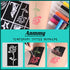 Temporary Tattoo Markers for Skin, 16-Count Body Markers+77 Large Tattoo Stencils of Assorted Colors for kids and Adults, Flexible Brush Tip, Bright colors, Skin-Safe*, Cosmetic-Grade.