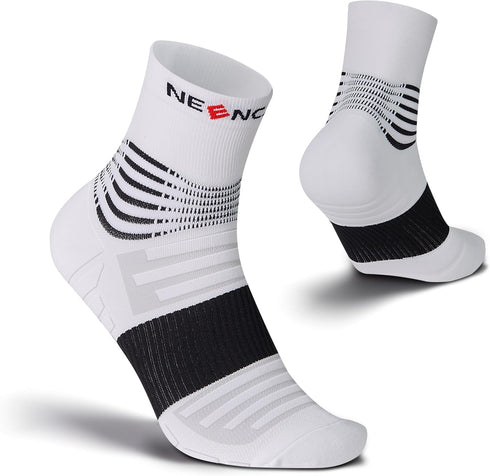 NEENCA Ankle Compression Socks, Medical Stockings for Injury Recovery & Pain Relief, Sports Protection 20-30mmHg