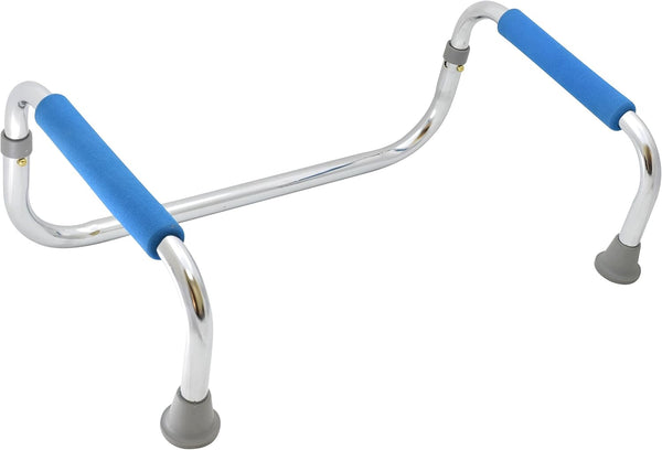 Secure Stand Assist Rail for Elderly with Padded Grab Bar Handles -