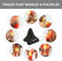 SIMPLECOOL 32.6(Black) Manual Trigger Point Massage Tool. Small Massager Ball for Deep Tissue Myofascial Release