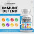 Clean Nutraceuticals Immune Defense Support Supplement 8 in 1 with Zinc, Quercetin, VIT C, Vitamin D3, Elderberry - 60