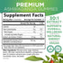 Ashwagandha Gummies for Women & Men, 3000mg Equivalent, Vegan, Non-GMO, Gluten-Free, 60 Gummies for Antioxidant Support