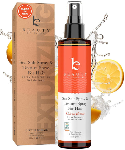 Sea Salt Spray for Hair Men & Women - Texturizing Beach Waves Spray for Fine Hair, Volumizing Hair Spray for Women
