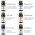 Set 14 Set-14 Pack, 10ml Essential Oils - Top Aromatherapy Oils Gift (Lemon, Eucalyptus, Lavender, Lemongrass, Sweet