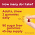 Nature Made Zero Sugar Multivitamin Gummies, Daily Nutritional Support, 90 Sugar Free Gummies, 45 Day Supply