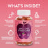 Vegan Apple Cider Vinegar Gummies | Max Strength 1000mg | Gelatin-Free, Vegan, Non-GMO, with Beet Root & B12