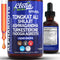 Tongkat Ali Liquid Drops Shilajit, Ashwagandha, Turkesterone, Fadogia Agrestis, Magnesium, Irish Sea