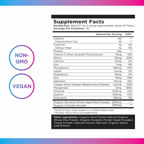 Livingood Daily Plant Collagen Powder, Chocolate, 30 Servings for Healthy Hair, Skin & Nails