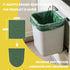 UNMEEE 10 120 Counts Gallon Trash Bags Extra Strong Tall Garbage Bags, Biodegradable Wastebasket Liners for Kitchen