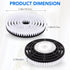S7000 S7001, S8201, S7201, S7000AMZ, S8001, S7001TGT, S7005, S7020, Upgraded Scrub and Steam Mop Brush Heads for Shark