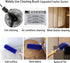 Fan Duster Cleaner Brush, Bendable Cleaning Brush for Tower Fans, Floor Fans, and Blinds, Gray