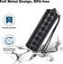 Weekly Metal Pill Organizer - XHT Portable Waterproof Travel Pill Box 7 Day, Heavy Duty Twice Daily Pill Case