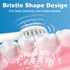 Replacement Brush Heads for WaterPik Sonic-Fusion 2.0, 6 Count with Covers for SF-01/SF-02/SF-03/SF-04 (White)