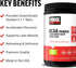 Force Factor BCAA Amino Acids Supplement 2:1:1, Cherry Limeade, 30 Servings, No Artificial Colors