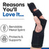 Trigger Finger Splint Finger Brace, Middle Finger Splint for Fractures, Arthritis, Tendonitis, Mallet Finger Splint