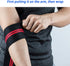 Professional Elbow Wraps, Elastic Straps Brace Support for Weightlifting, Workout, Bodybuilding, Gym Fitness