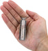 aiGear Mini Pill Case, Stainless Steel 0.48 Inch Inner Diameter, Waterproof Keychain Pill Holder for EDC Outdoor Travel