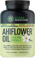 Ahiflower Oil Vegan Softgels, Award Winning Omega 3, 6 & 9 Supplement, Plant Based Omegas (90 Vegan Softgels)