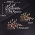 Wedding Bridal Rose Gold Hair Accessories - Crystal Hair Comb, Rhinestone Headpiece (rose gold)