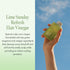 Lime Sunday Refresh Hair Vinegar | Deep Cleansing Oily Scalp | Vitamin C, Vinegar, Green Mint | Silicone, Sulfate &