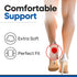 Gel Heel Pads for Shoes, Plantar Fasciitis Cups for Pain Relief, Silicone Cushions, Protector Insoles, 3 Pairs (S/M)