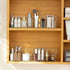 SUNFICON Makeup Tray Holder Organizer, Cosmetic Display Case for Vanity Countertop with 9 Dividers, Crystal Clear