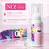 Lash Shampoo for Lash Extensions 60ml Eyelash Extension Cleanser Cleaning Kit with Shampoo Brush & Mascara Brush