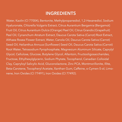 Aprilskin Carrotene IPMP Quick Dry Pore Tightening Clay Mask - 5.07 oz Vegan Skin Care