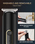 ?????????????? Manscape Trimmer for Men - Rechargeable Beard Trimmer, Waterproof Body Trimmer with Standing Recharge Dock