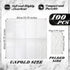 Guest Bathroom Paper Hand Towels - Disposable Decorative Napkins for Kitchen Parties Wedding (200 Count)