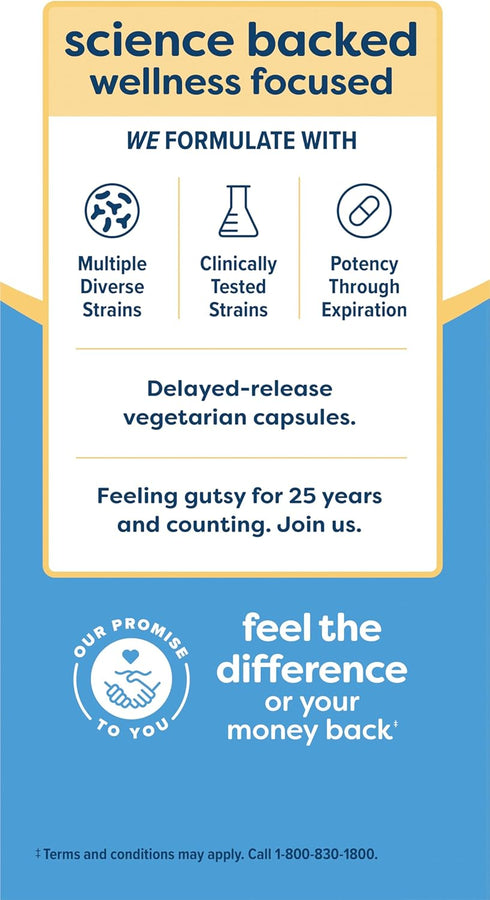 Renew Life Extra Care Probiotic Capsules, Daily Supplement Supports Immune, Digestive and Respiratory Health, L.