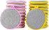 Teensery 20 Pcs Washing Dishes Sponges Double-Sided Dishwashing Sponge Scrubber Round Non-Scratch Scrub