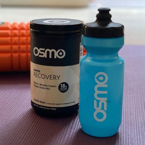 Osmo Nutrition Rapid Recovery Mix | Whey Isolate & Micellar Casein Powdered Drink | Vanilla | 14 Servings | All Natural