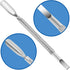 Nail Care Tool Set - Cuticle Pusher and Cutter, Stainless Steel Manicure, Gel Polish Remover, Pedicure Kit
